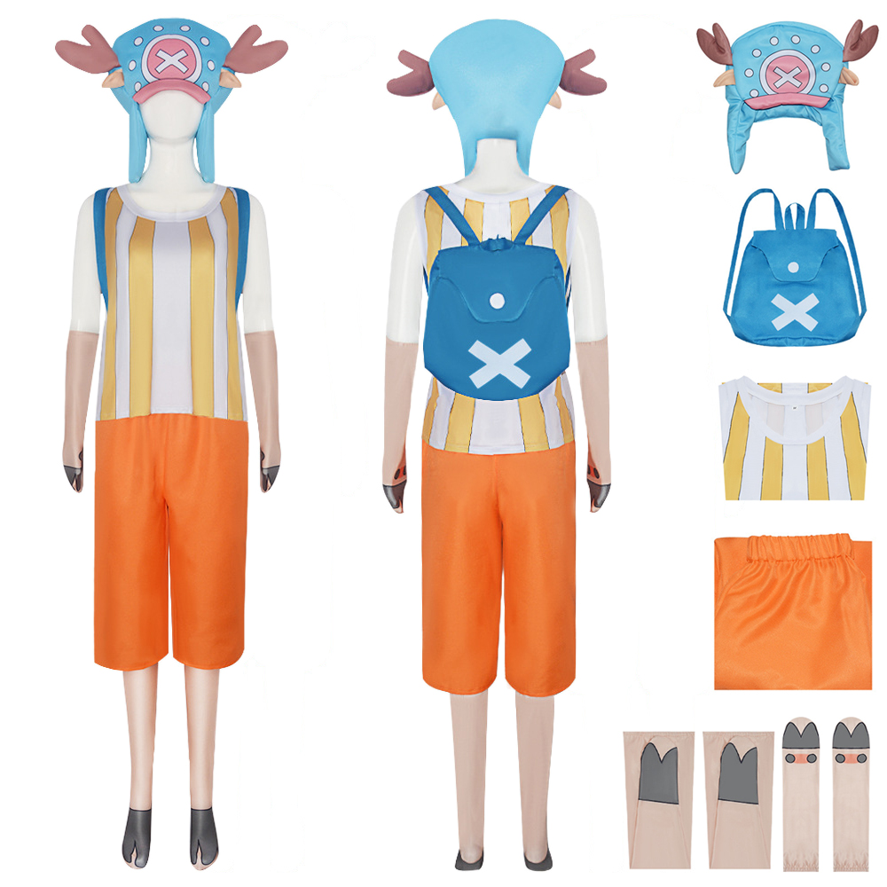 Kostum Cosplay Tony Tony Chopp - Cosplay Prop Bag ulasan dan harga