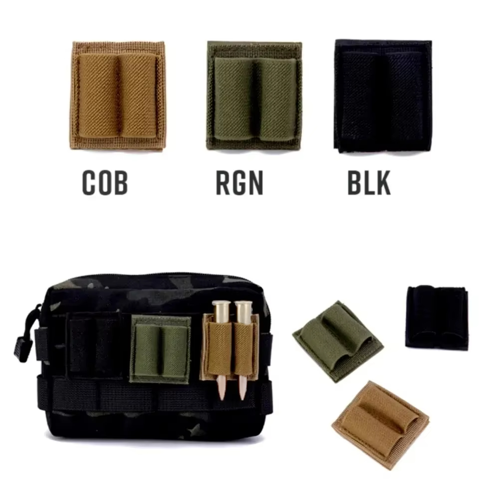 DIZETION Tempat Peluru 2-Round - Velcro Hook Loop ulasan dan harga