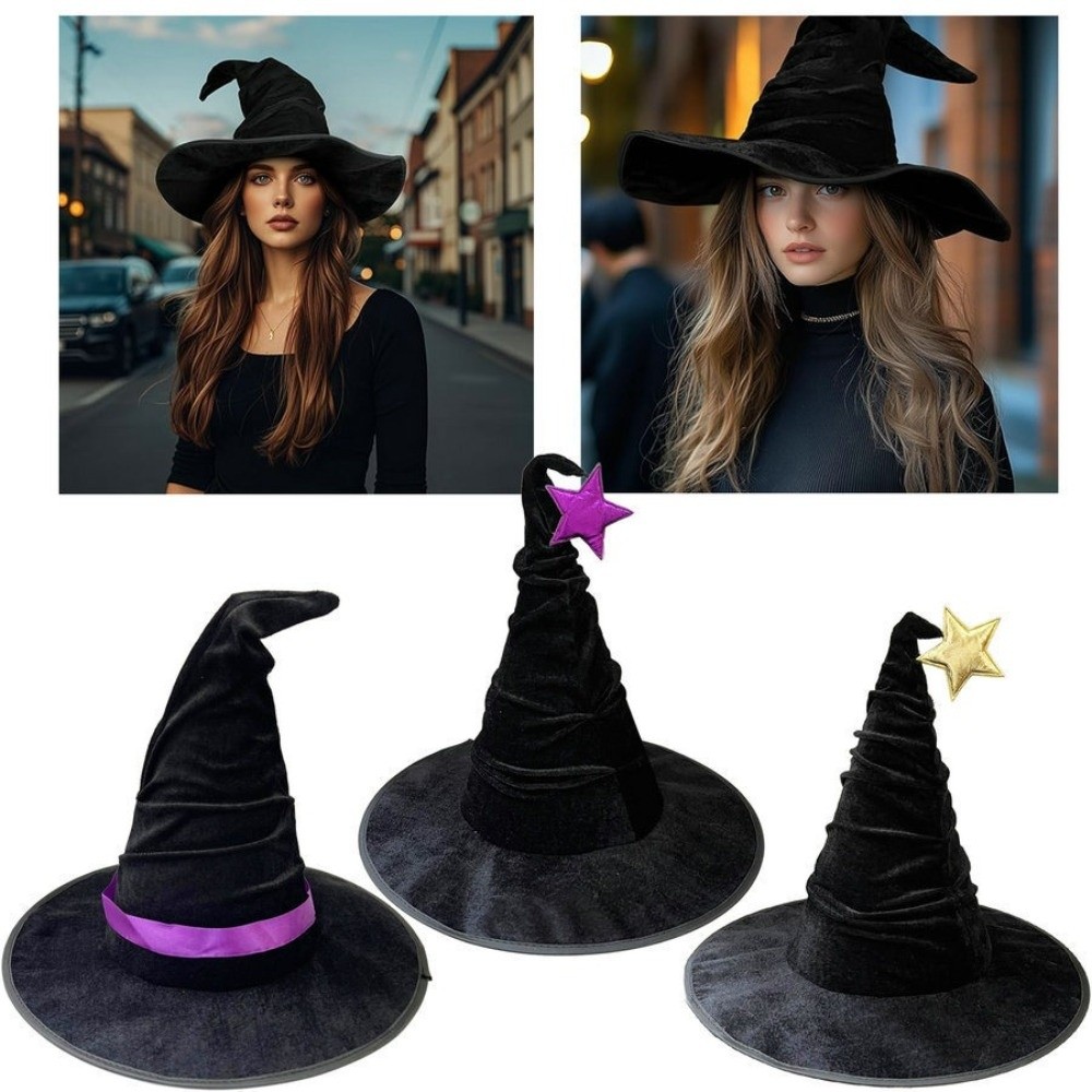 Topi Penyihir Halloween Beludr - Easy Cosplay Prop ulasan dan harga