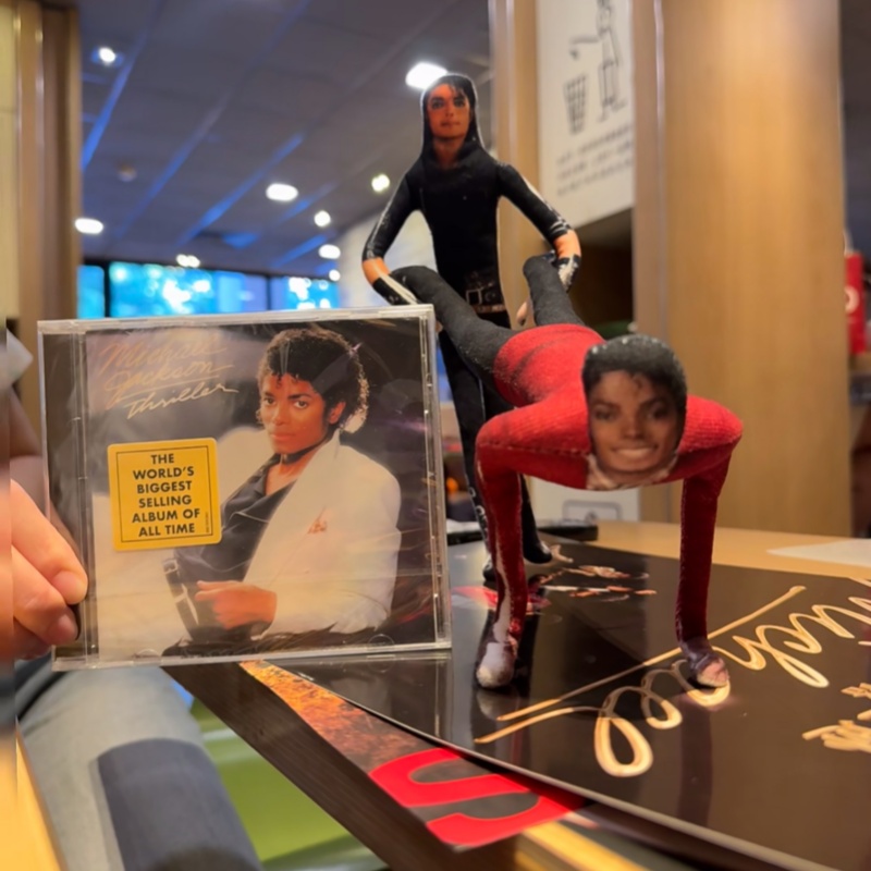 Boneka Cosplay Michael Jackson - Evoker Cosplay Prop ulasan dan harga