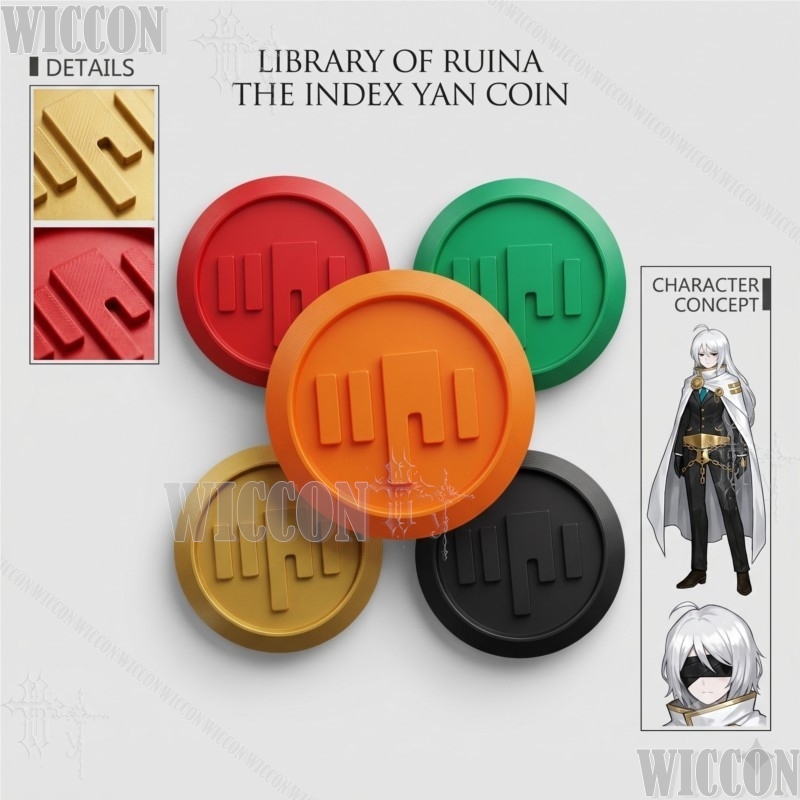 Library Of Ruina The Index Yan - Cosplay Prop 3D Print ulasan dan harga