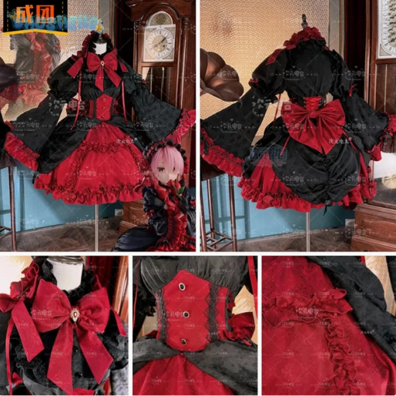 Kostum Anime Re:Zer Ram Cospla - Cosplay Prop Kit ulasan dan harga