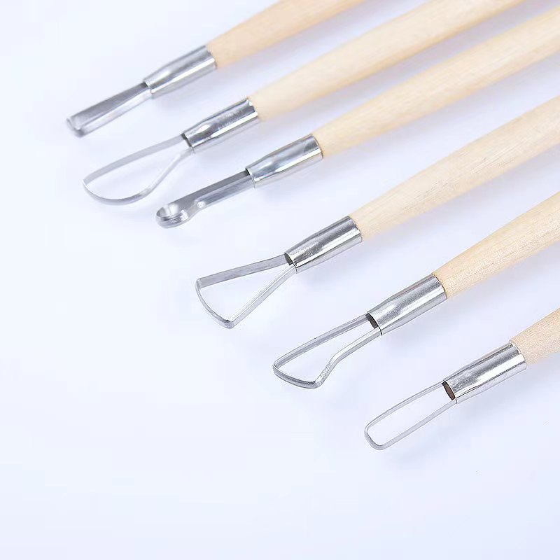 6 buah alat ukir patung tanah  - Craft Knife Set ulasan dan harga